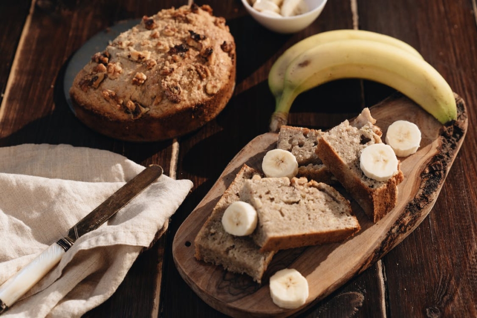 Bananin kruh: Preprost recept