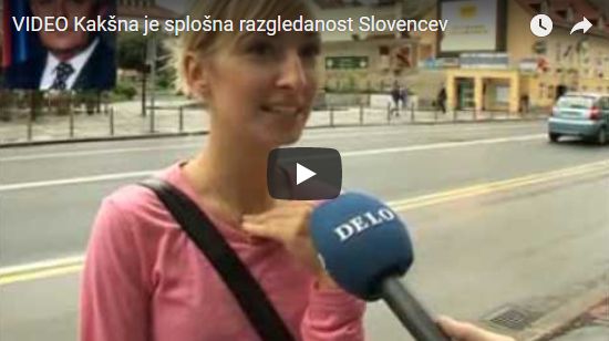 VIDEO: Splošna razgledanost Slovencev