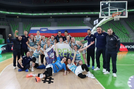 Slovenke brez poraza na EP!
