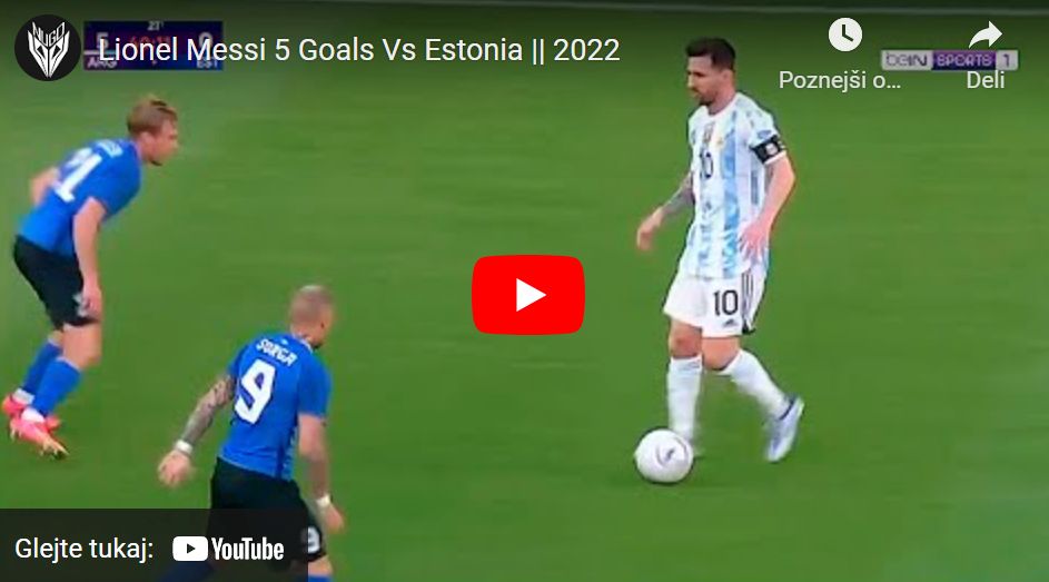 VIDEO: Messi z nasmehom do ušes zabil pet golov