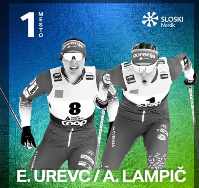 Zaradi COVID-19 Slovenija v Peking brez dvojca Urevc-Lampič?