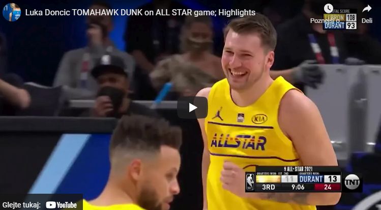 VIDEO: Dončić živalsko zabil, na tekmi 320 točk