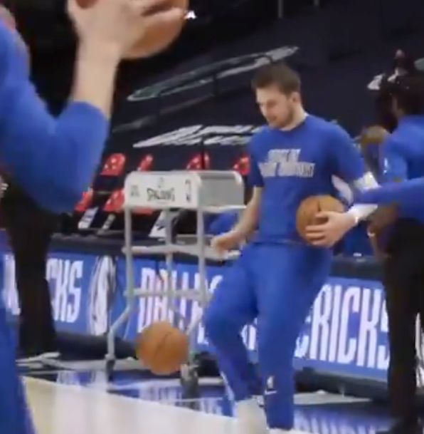 VIDEO: Dončić zablestel z norim metom na ogrevanju, na tekmi 32 točk premalo za zmago