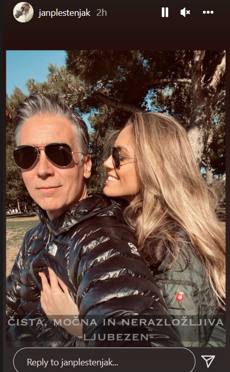 FOTO: Jan Plestenjak presenetil na valentinovo, prvič je pokazal svojo izbranko
