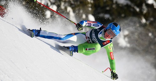 Ilka Štuhec odstopila, slovensko čast rešila Maruša Ferk