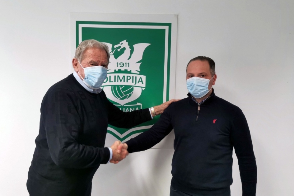 Olimpija predstavila novega trenerja