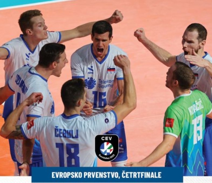 Izjemni odbojkarji v polfinalu evropskega prvenstva