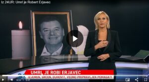 Tako se je POP TV poslovil od Robija Erjavca: "Bil je obraz vremena in sonce naše redakcije!"