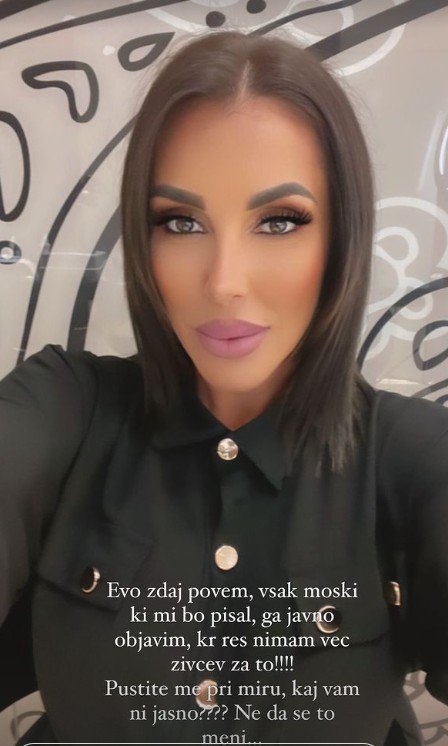 Uf, Carmen iz Sanjskega moškega je prekipelo: Vsak moški, ki mi bo pisal, ga javno objavim!