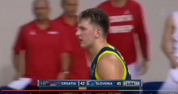 VIDEO: Luka Dončić povzročal velike težave Hrvatom