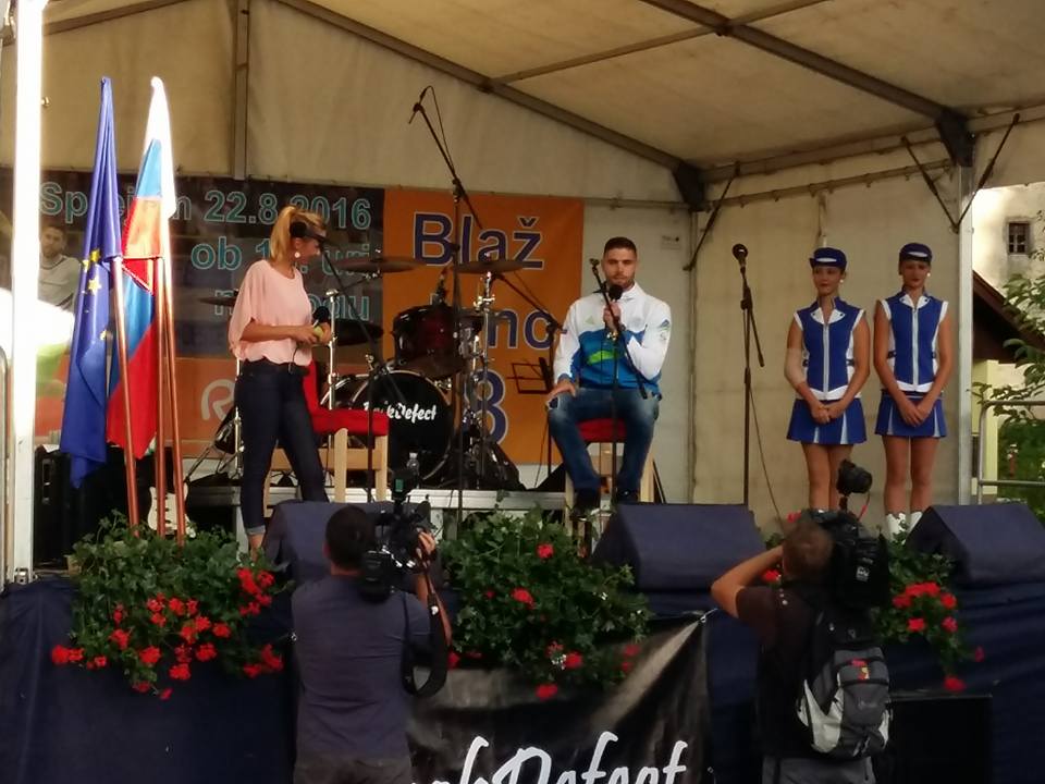 Sprejem za mladega olimpijca Blaža Janca je uspel - FOTO