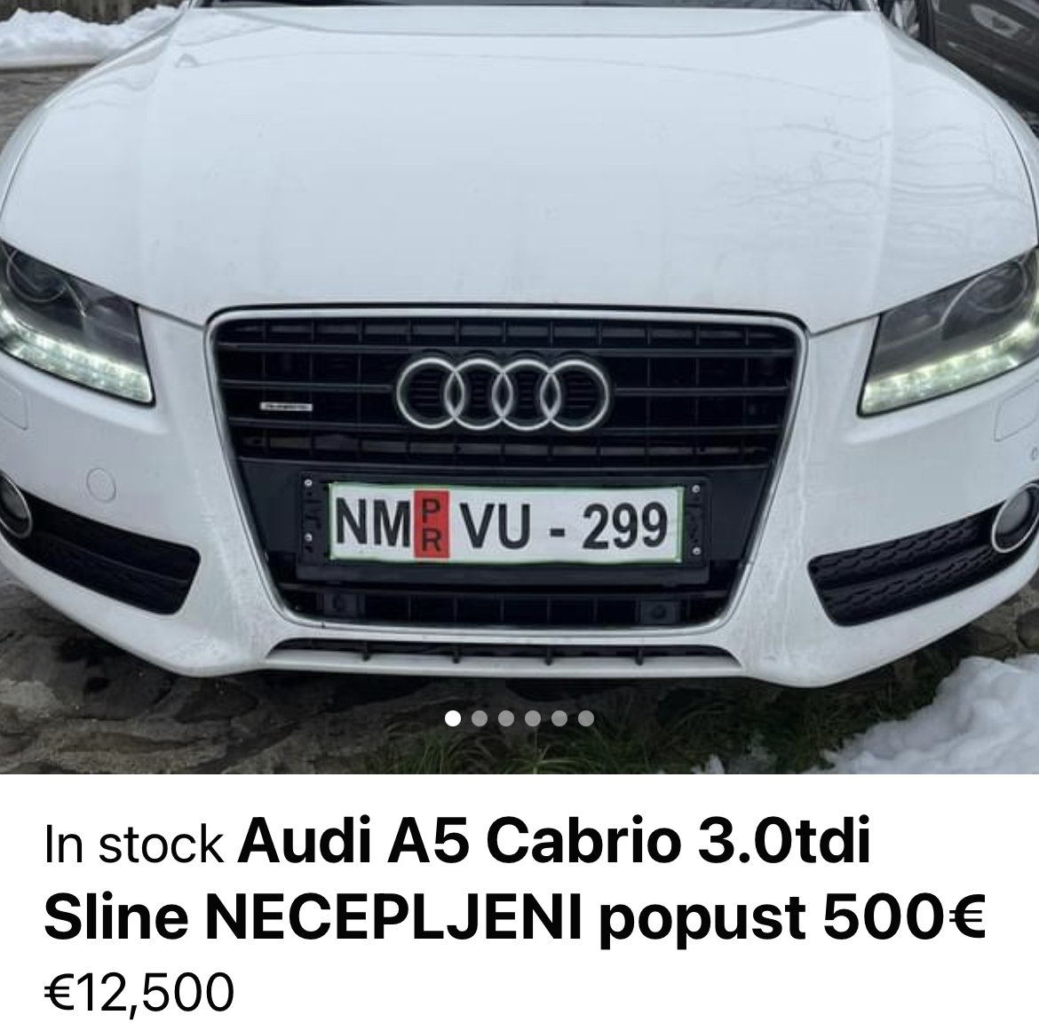 Na Facebooku kroži nenavaden oglas: lastnik avtomobila ponuja popust za necepljene