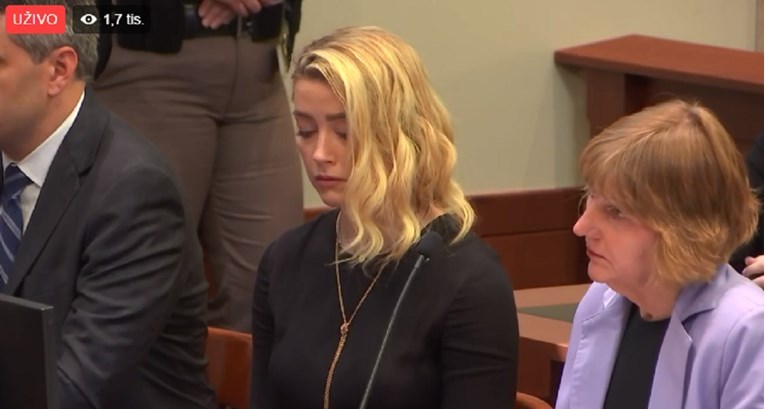 Johnny Depp je dobil tožbo proti Amber Heard, poglejte, kako je poslušala sodbo