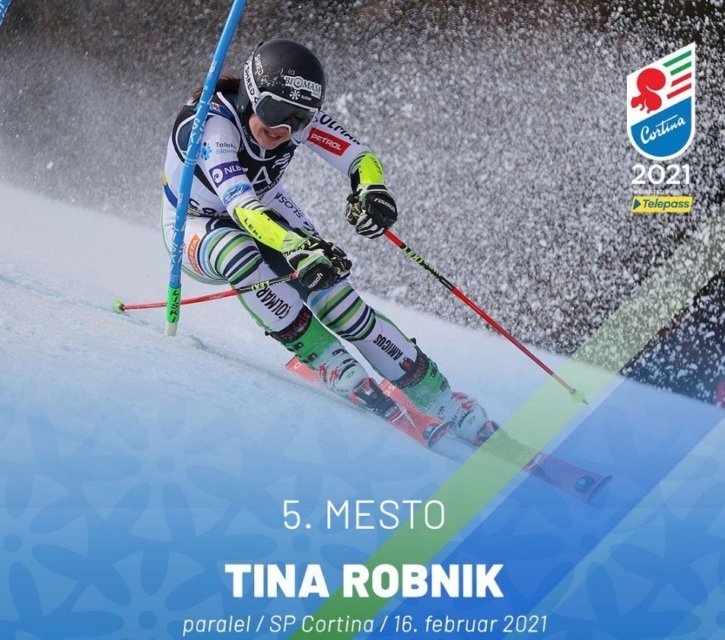 Robnikova peta na paralelnem veleslalomu