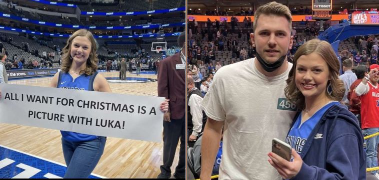 FOTO: Dončić osrečil brhko Američanko!