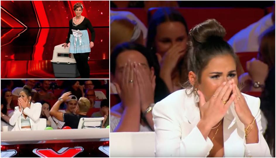 VIDEO: Šokirala žirijo! Slekla hlače, na zadnjico narisala psa in ...