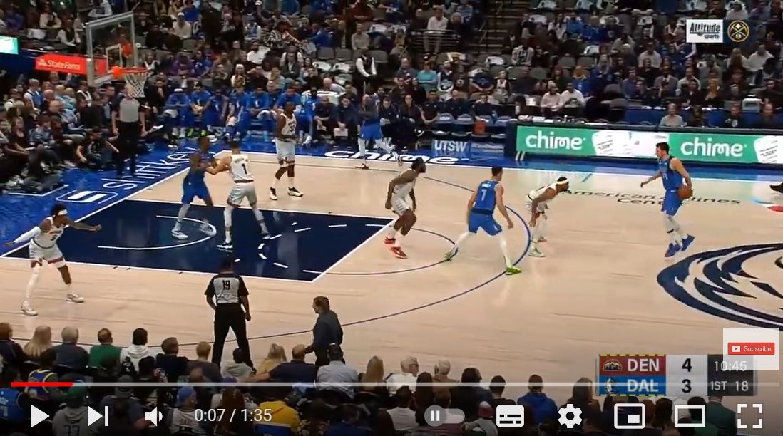 VIDEO: Dončić kot 3. v zgodovini Lige NBA, Denverju odčital lekcijo