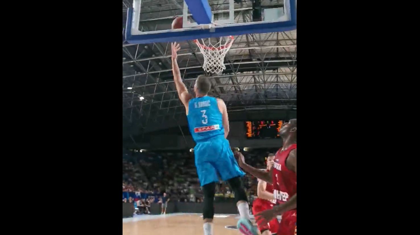Goran Dragić pretental hrvaškega branilca, o potezi govori cela Evropa