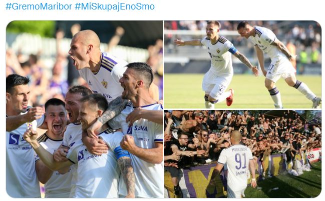 Maribor spet prvak, tekma prekinjena, ukrepal je kapetan