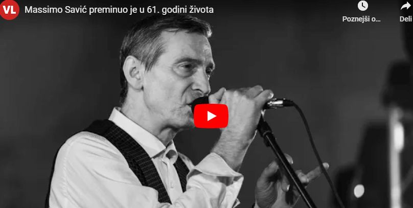 Hrvaška v šoku, umrl znani pevec