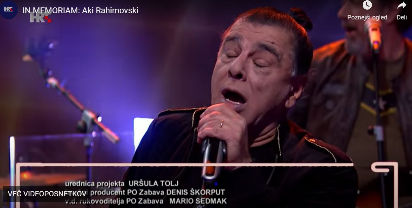 Danes bi Aki Rahimovski praznoval 67. rojstni dan