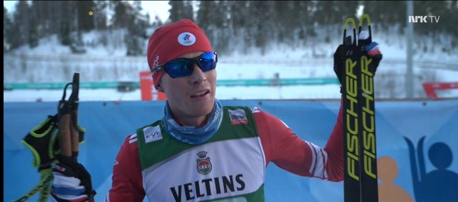 Ruski smučarski as: "Vojna? Kje je vojna?"
