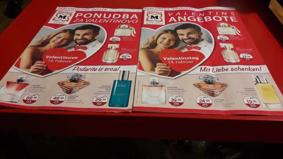 FOTO: Boste darila za Valentinovo kupovali v Sloveniji? Po ogledu tega letaka si boste premislili