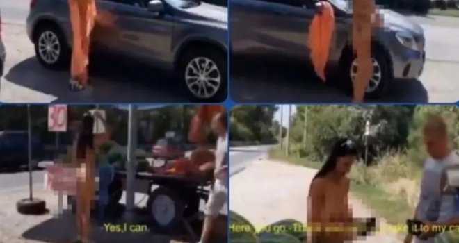 Našli novo Kristino Mandarino, le da dela bolj šokantne stvari! Ona je zaslovela z lubenicam