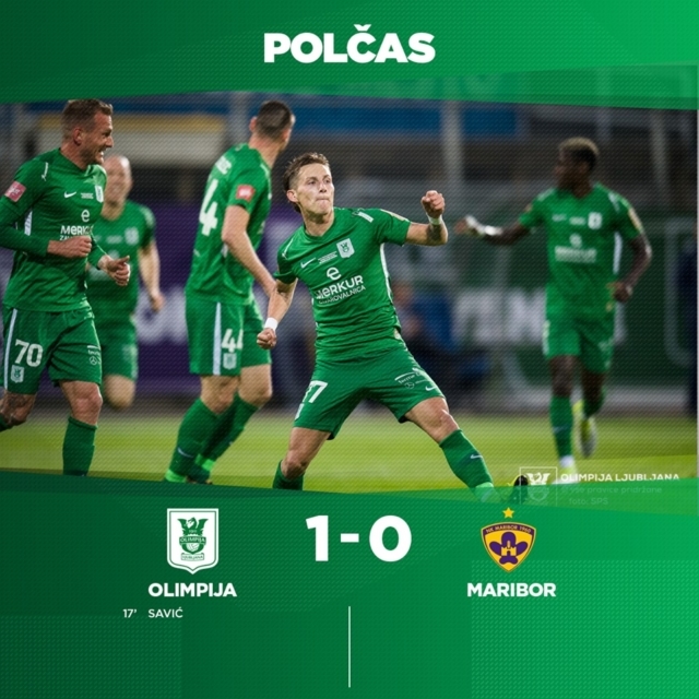 Olimpija prek Maribora do pokala