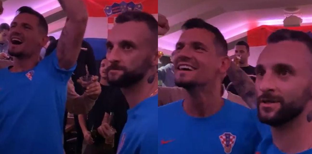 Srbski mediji v zraku: Hrvaška nogometna zvezdnika simulirala klanje Srbov #VIDEO