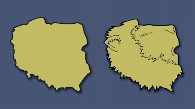 FOTO: Nemec je pokazal, na kar ga spominja oblika evropskih držav! Poglejte, kaj si misli o Sloveniji