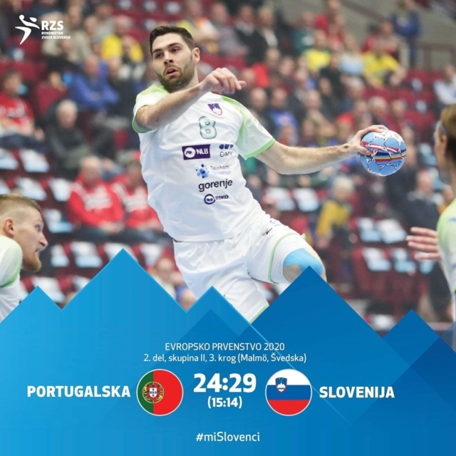 Slovenija prek Portugalcev do olimpijskih kvalifikacij in Stockholma