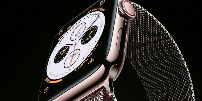 Apple watch 4 na razstavi