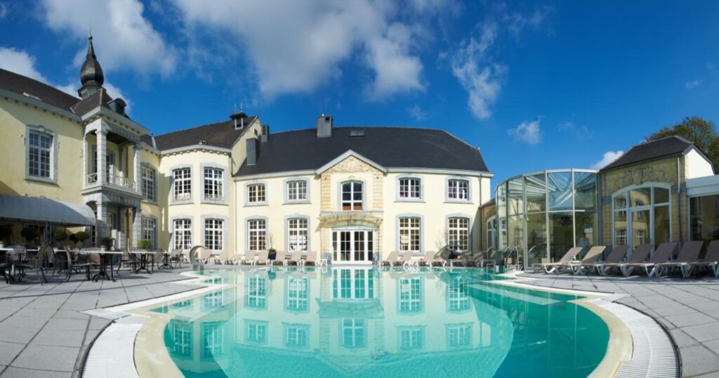 Chateau de Thermes so najbolj slavne belgijske terme
