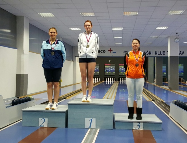Kegljačica Nika dvakratna državna podprvakinja