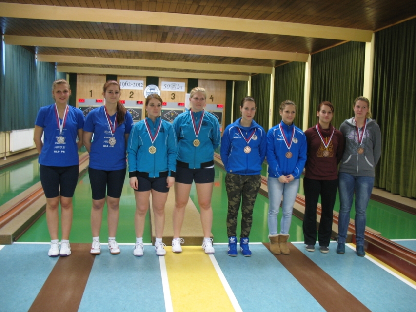 Nika in Nastja državni podprvakinji