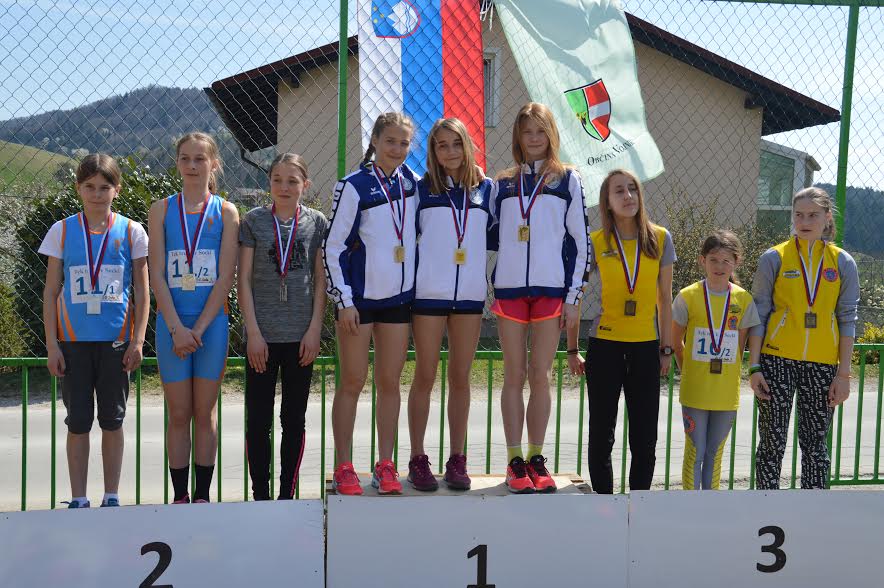Dve zmagi za sevniške atlete na prvenstvu Slovenije