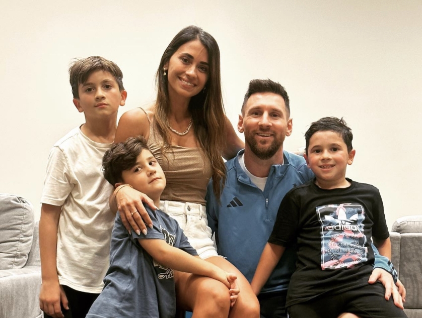 Leo Messi in njegova Antonela hrepenita po hčerki