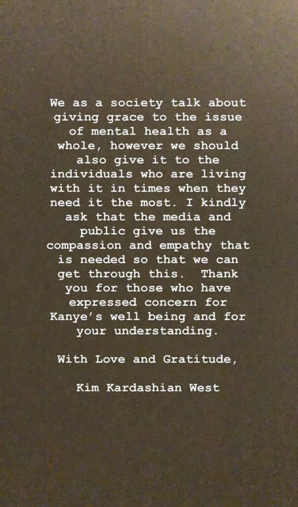 Photo: Kim Kardashian West Instagram story screenshot