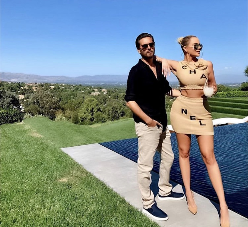 Khloe in Scott, Foto: Instagram
