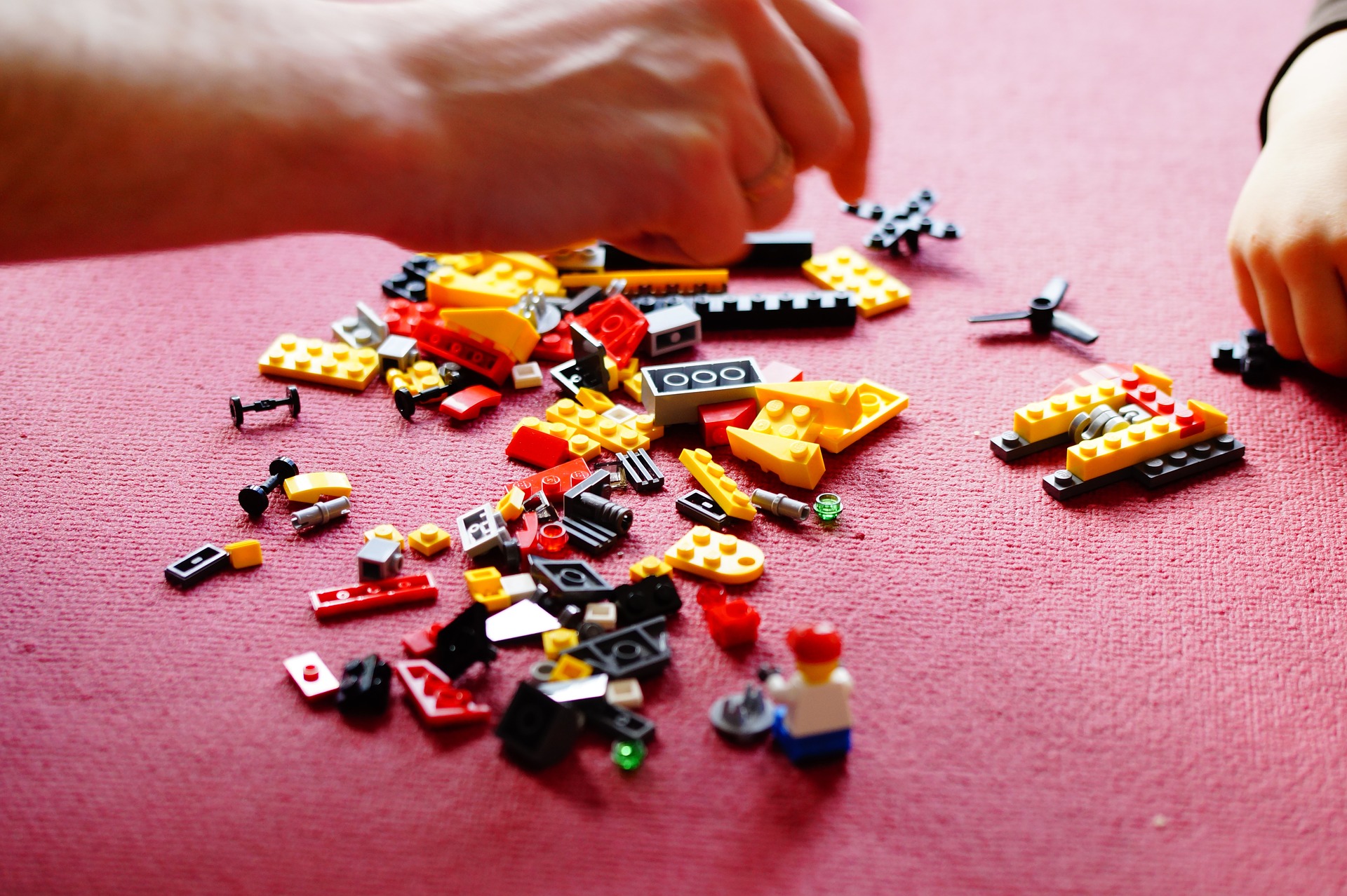 Lego kocke za velike in male mojstre