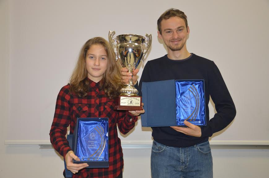 Najboljša atleta AK Sevnica sta Lea Haler in Miha Povšič