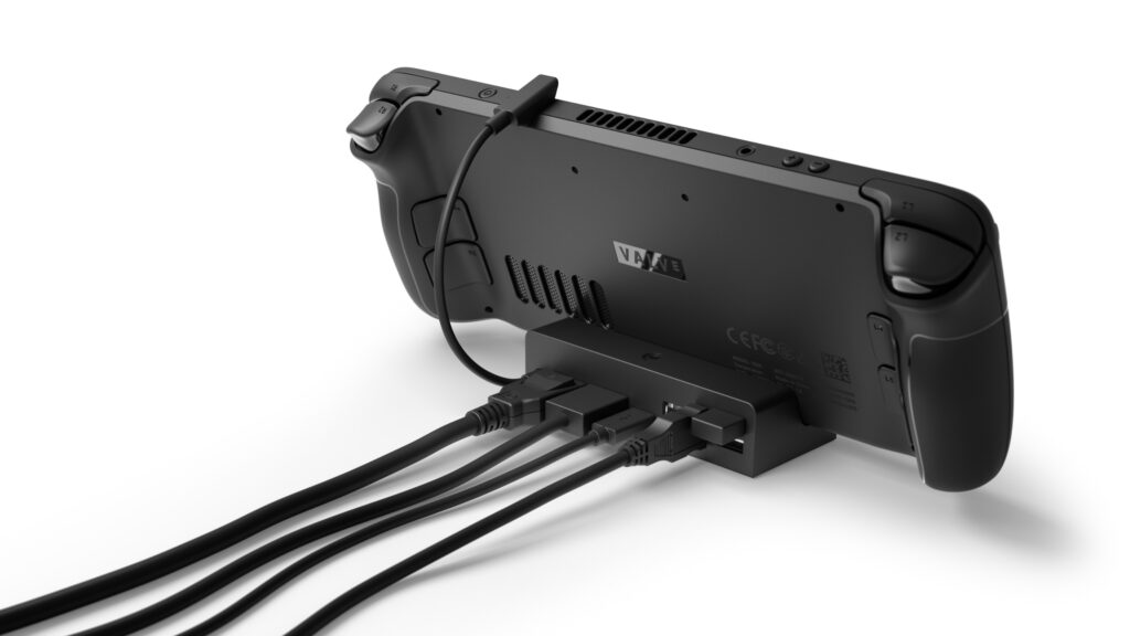 Napravo Steam Deck je možno povezati in uporabljati kot računalnik