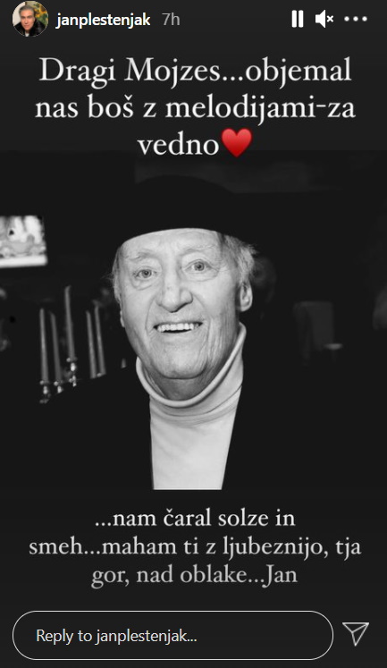 Poslovil se je skladatelj in dirigent Mojmir Sepe