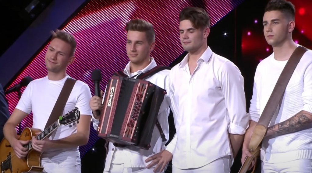 Slovenci s harmoniko nastopili v polfinalu hrvaških Talentov! Tako so se odrezali