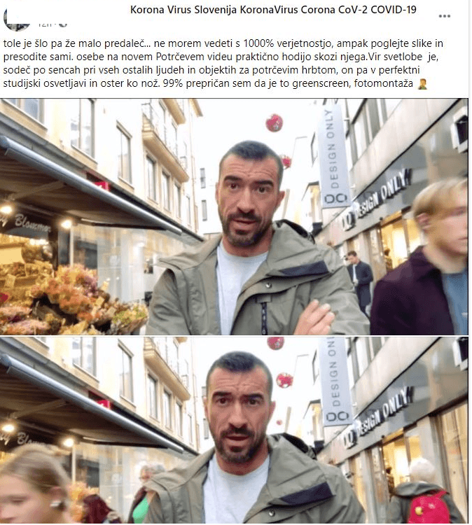 S tem je Marko Potrč utišal teoretike zarot! Javljanje iz Švedske zagotovo ni fotomontaža