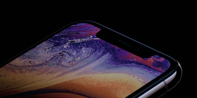 Močno približan iPhone Xs