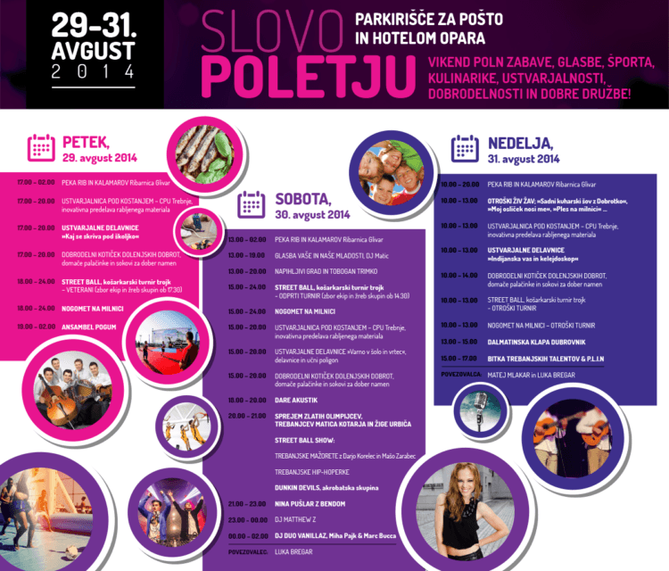 Slovo Poletju v Trebnjem