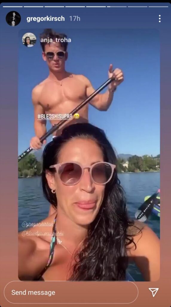 Poglejte lepotico, ki jo je s supom vozil bivši fant Špele Grošelj