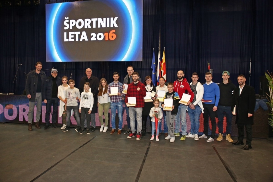 Športniki leta 2016 v občinah Sevnica, Novo mesto, Mirna in Trebnje